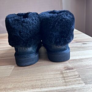 Sold: Ugg Classic Mini Fluff Cuff Boots